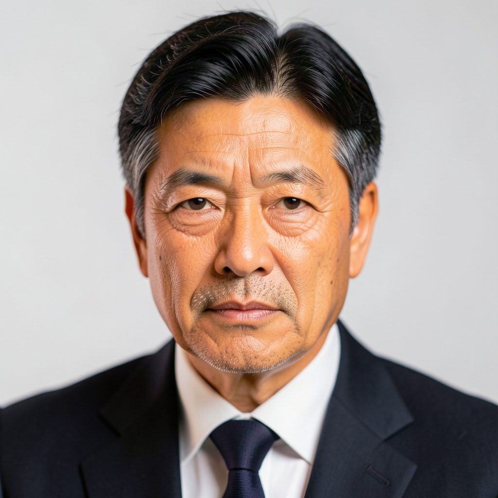 Portrait of Professor Hiroaki Kitano